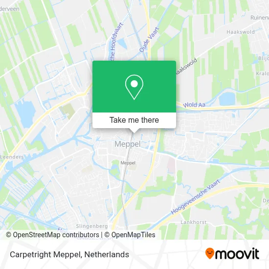 Carpetright Meppel map