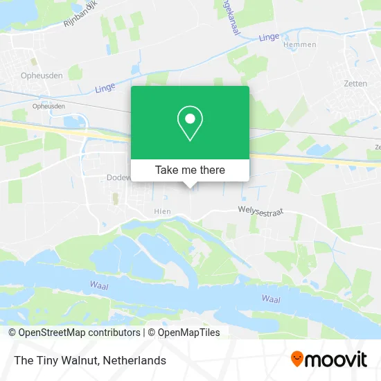 The Tiny Walnut map