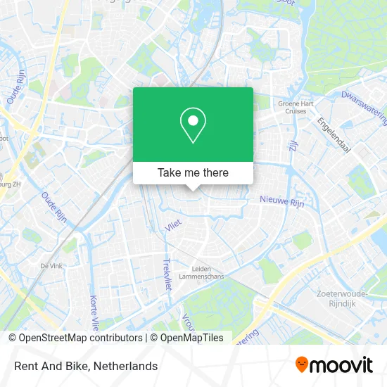 Rent And Bike map