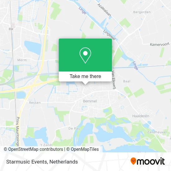Starmusic Events map
