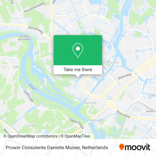 Prowin Consulente Danielle Muiser map