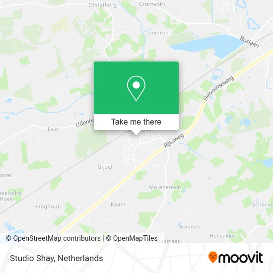 Studio Shay map