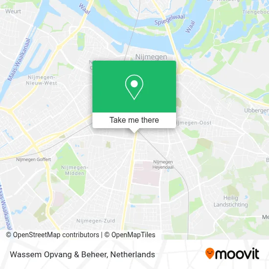 Wassem Opvang & Beheer map