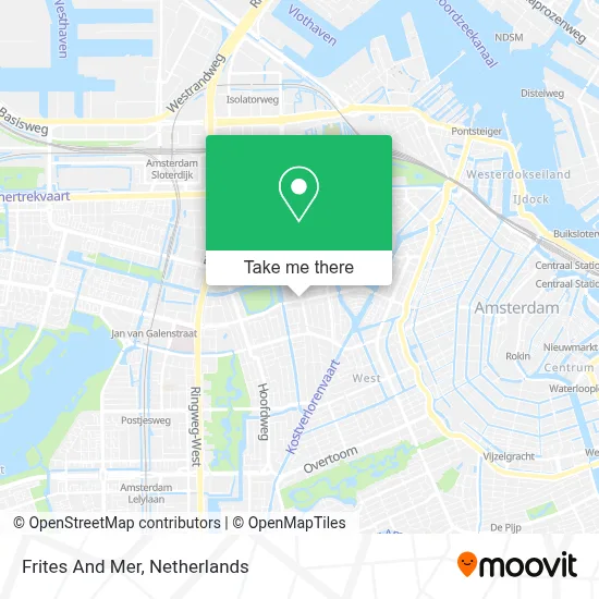 Frites And Mer map