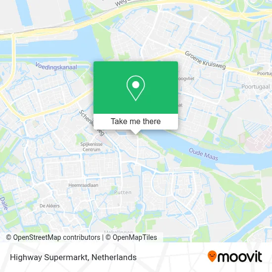 Highway Supermarkt map