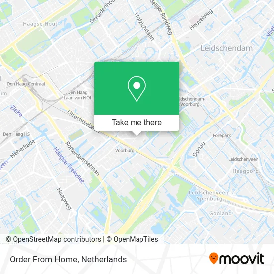 Order From Home map