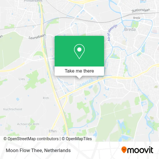 Moon Flow Thee map