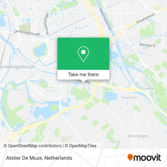 Atelier De Muze map
