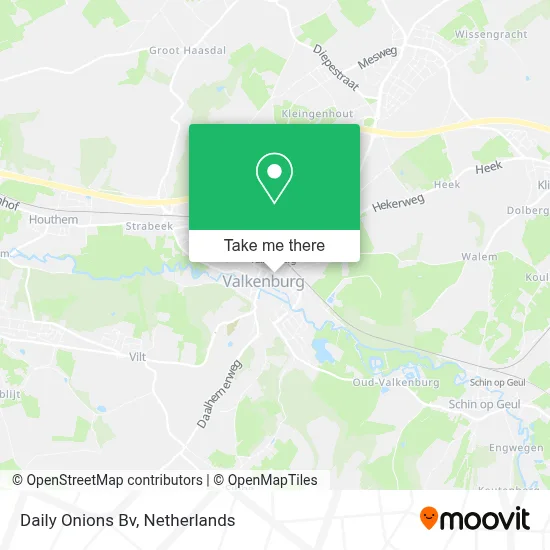 Daily Onions Bv map