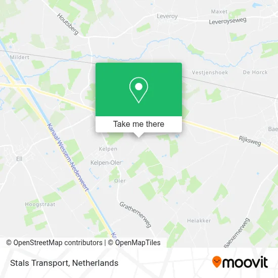 Stals Transport map