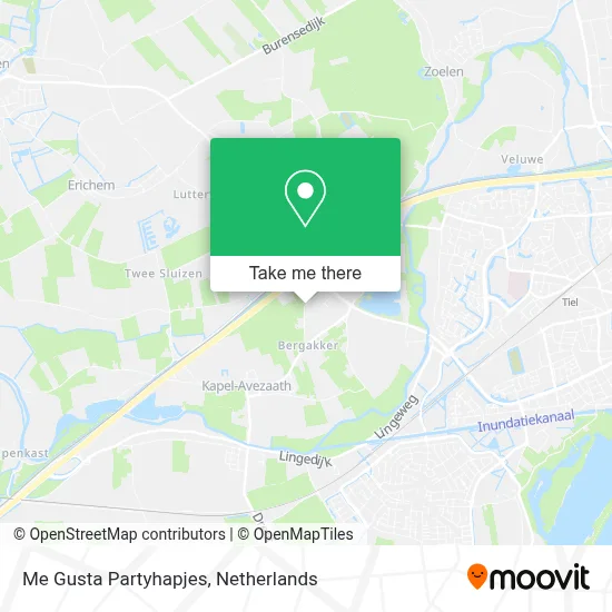 Me Gusta Partyhapjes map