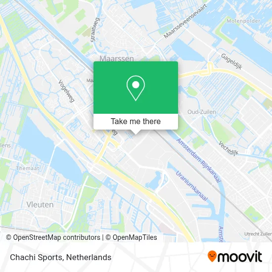 Chachi Sports map