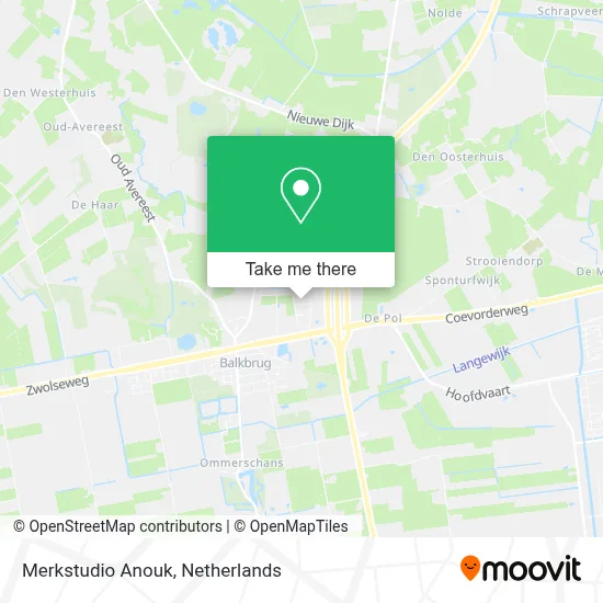 Merkstudio Anouk map