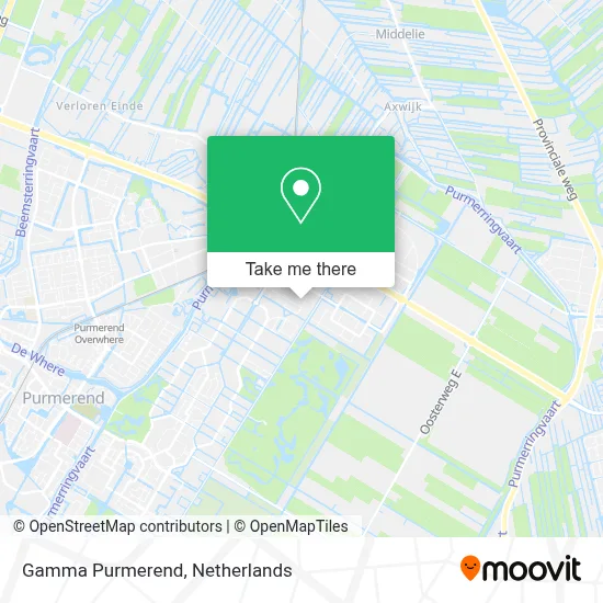 Gamma Purmerend map