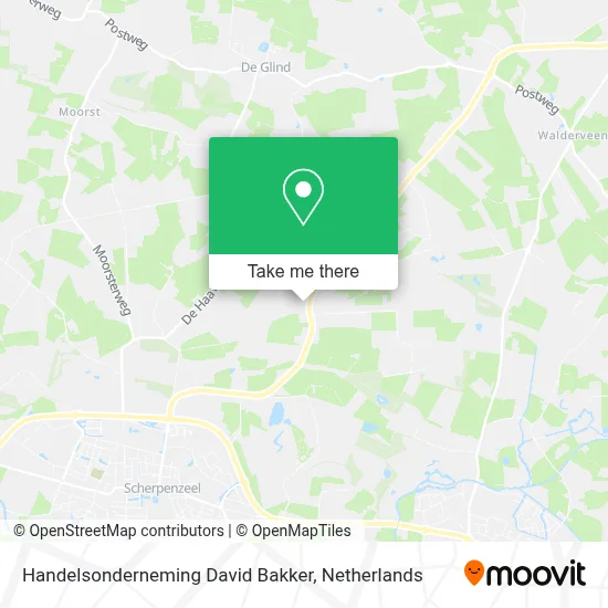 Handelsonderneming David Bakker map