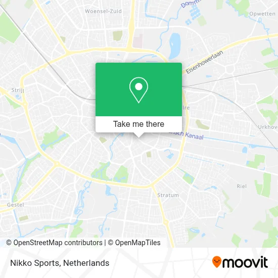 Nikko Sports map