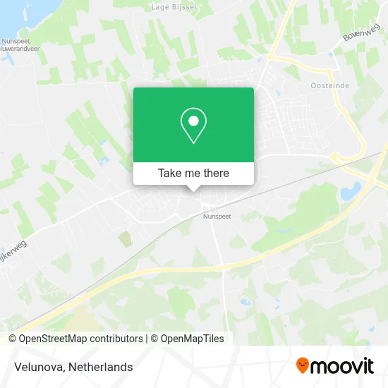 Velunova map