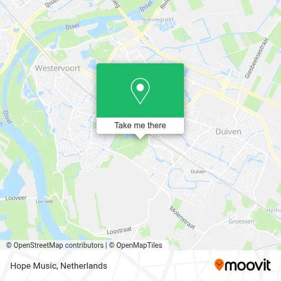 Hope Music map