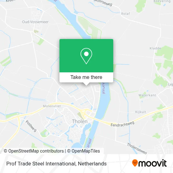 Prof Trade Steel International map