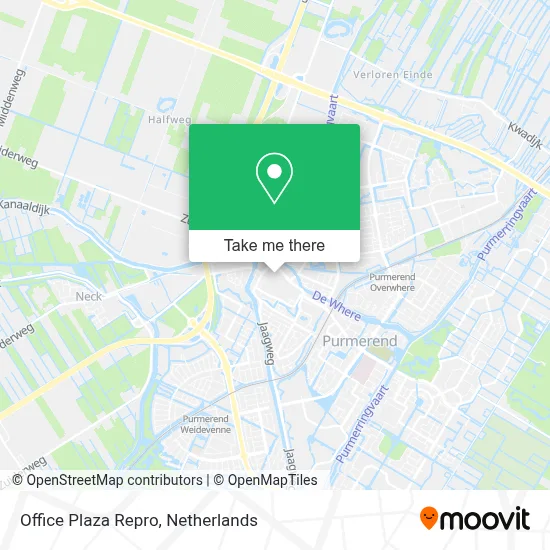 Office Plaza Repro map