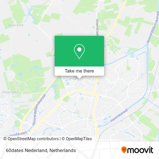 60dates Nederland map