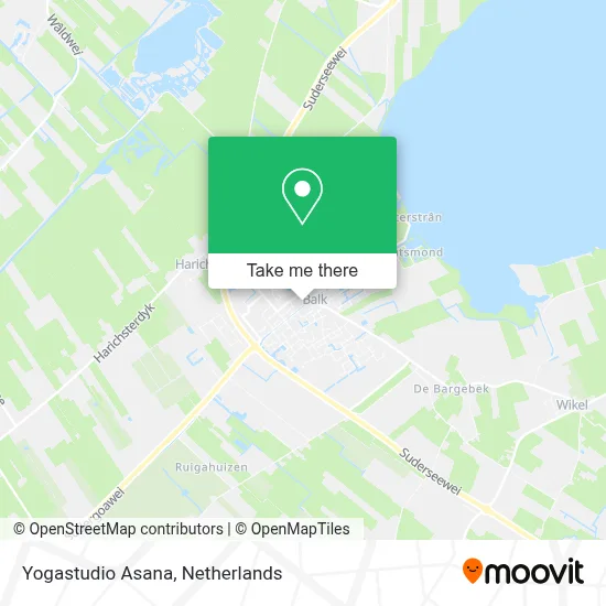 Yogastudio Asana map