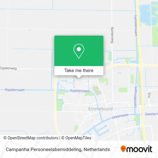 Campanha Personeelsbemiddeling map