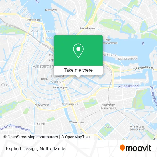 Explicit Design map