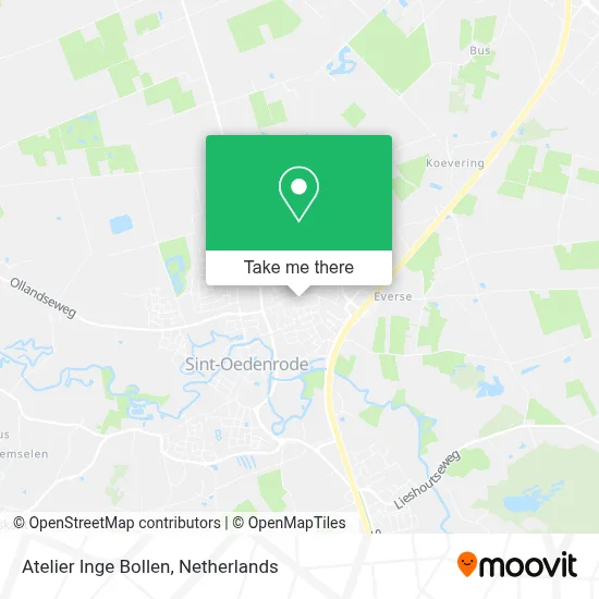 Atelier Inge Bollen map