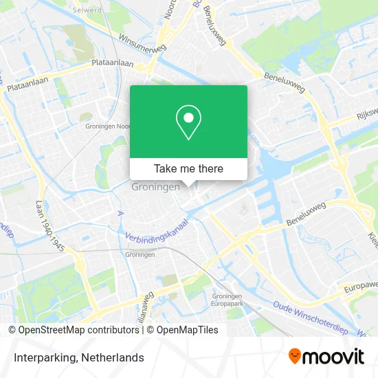 Interparking map