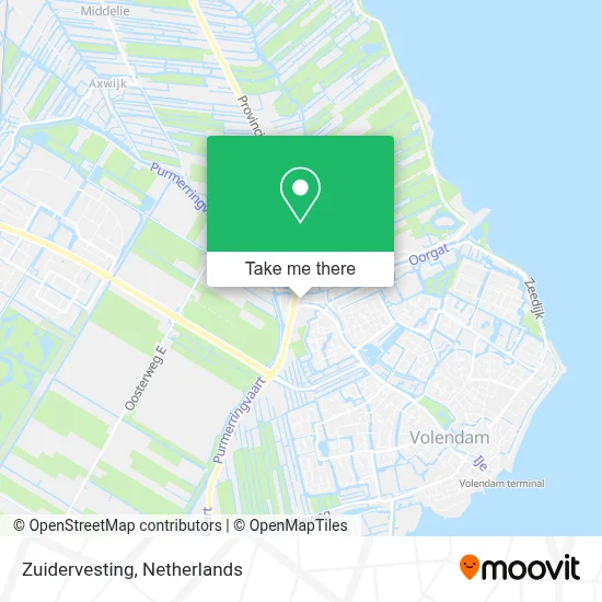 Zuidervesting map