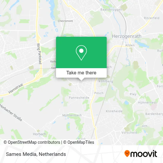 Sames Media map