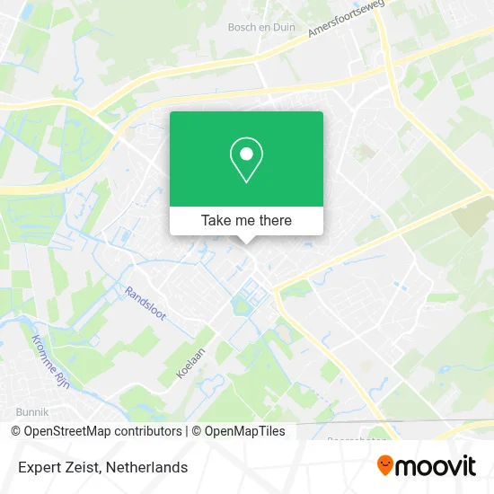 Expert Zeist map