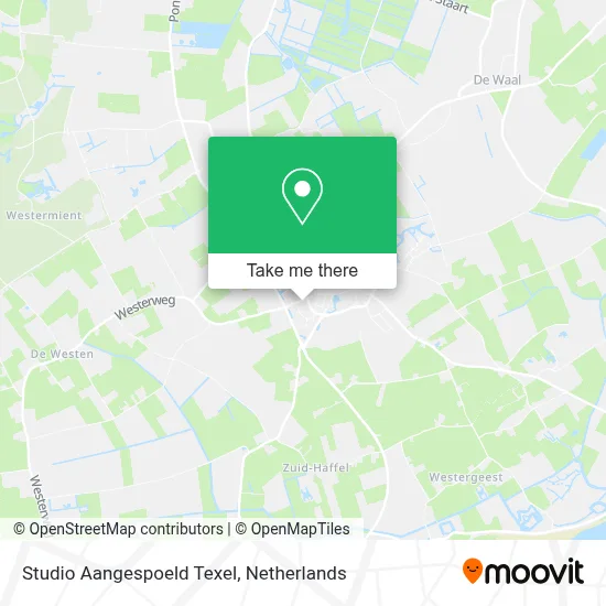 Studio Aangespoeld Texel map