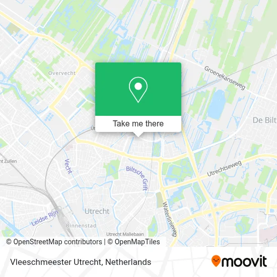 Vleeschmeester Utrecht map