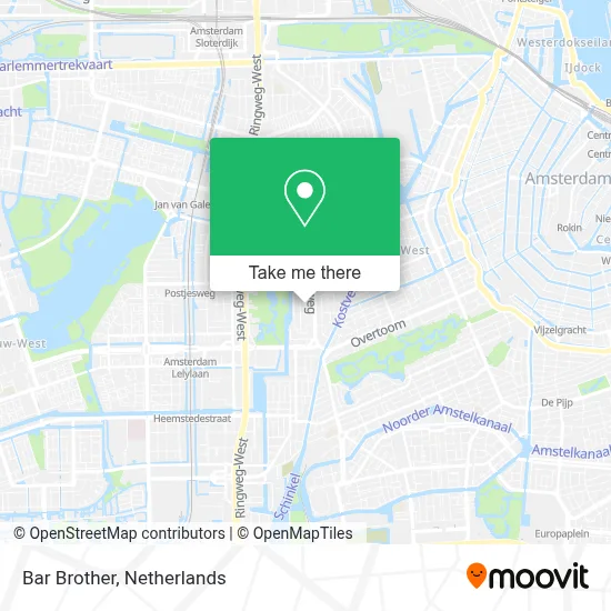Bar Brother map