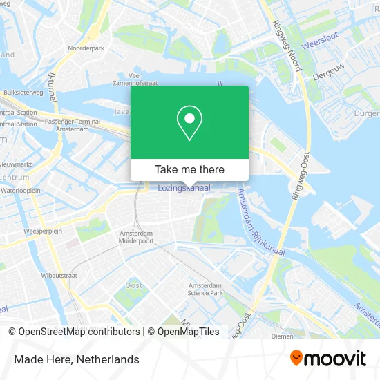 Made Here map