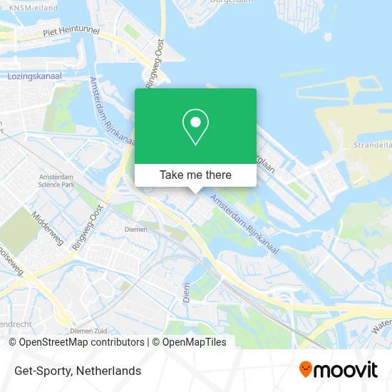 Get-Sporty map