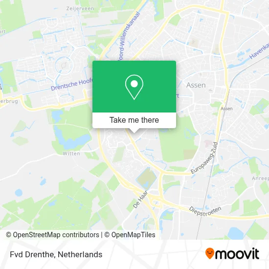 Fvd Drenthe map