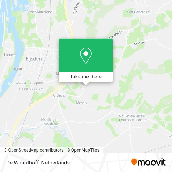 De Waardhoff Karte
