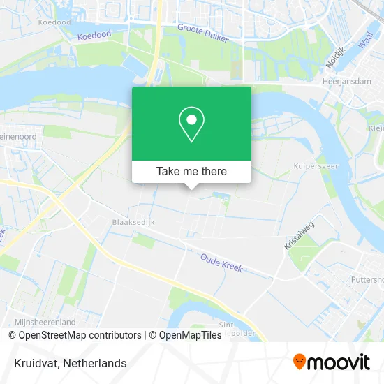 Kruidvat map
