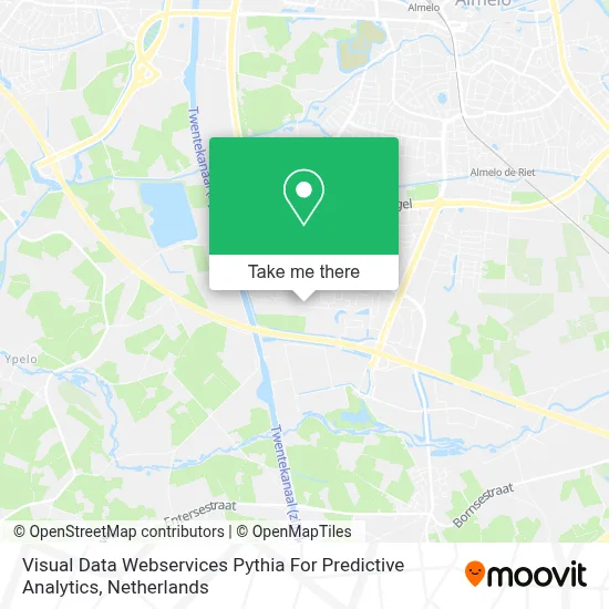Visual Data Webservices Pythia For Predictive Analytics map