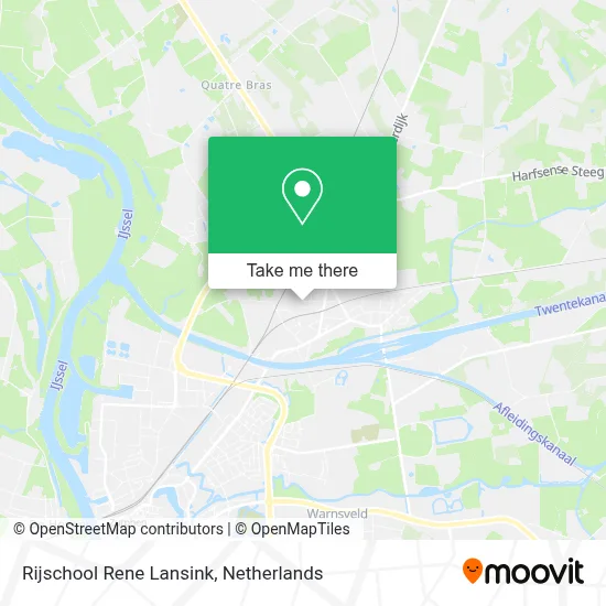Rijschool Rene Lansink Karte