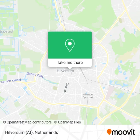 Hilversum (At) map