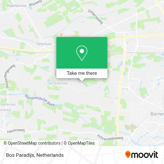 Bos Paradijs map
