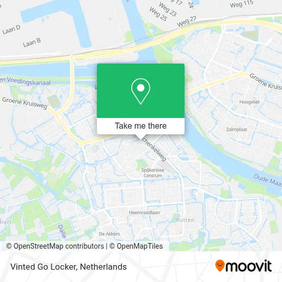 Vinted Go Locker Karte