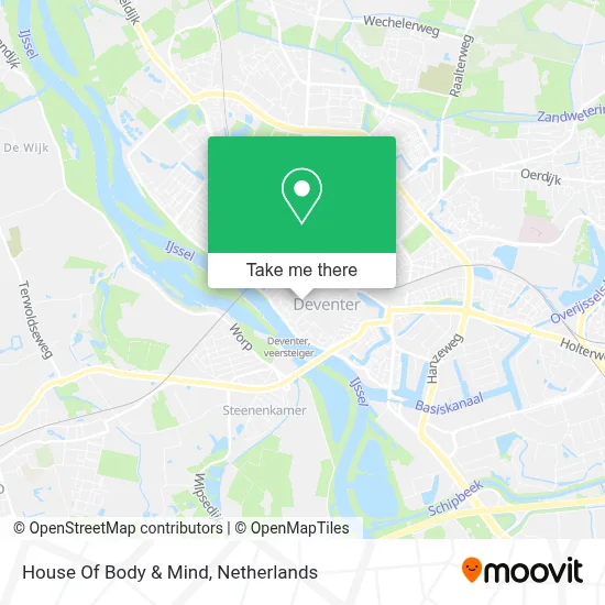 House Of Body & Mind map