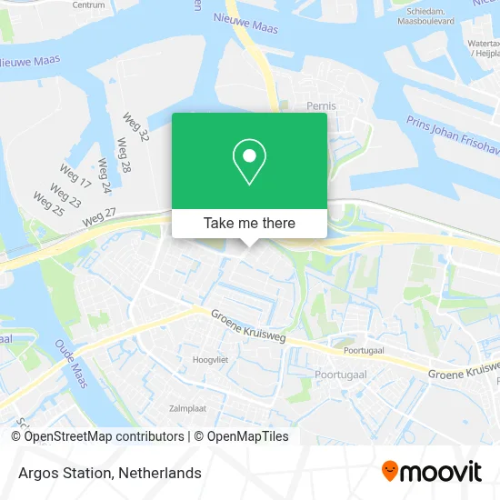 Argos Station Karte