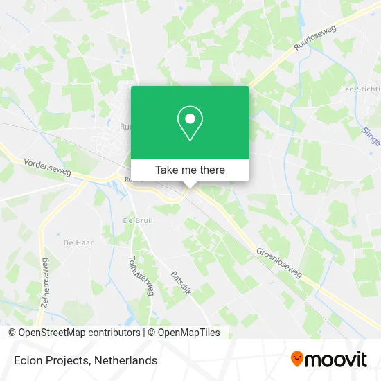 Eclon Projects map