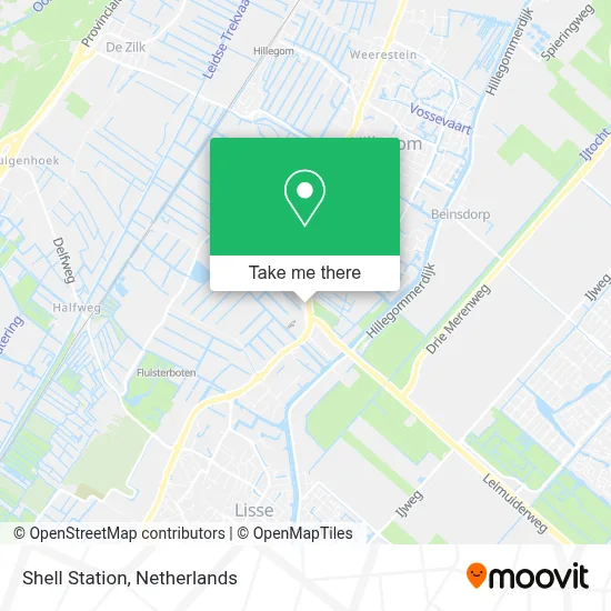 Shell Station map